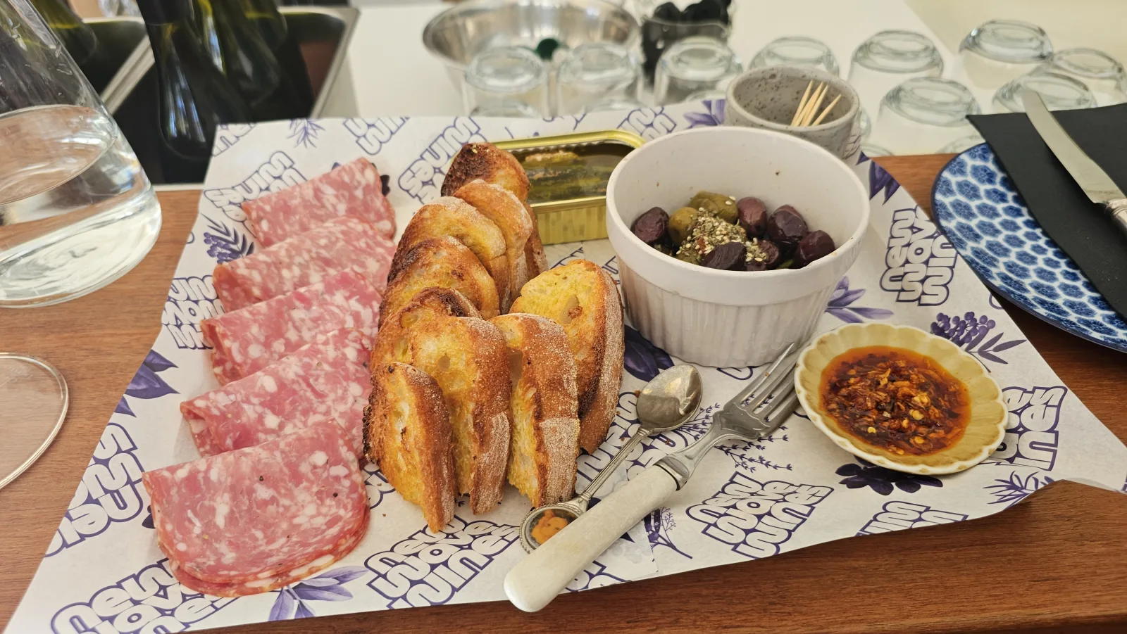 Full Platter at New Wave Wines